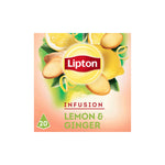 Infusão de Limão e Gengibre Lipton 40 g 20 un
