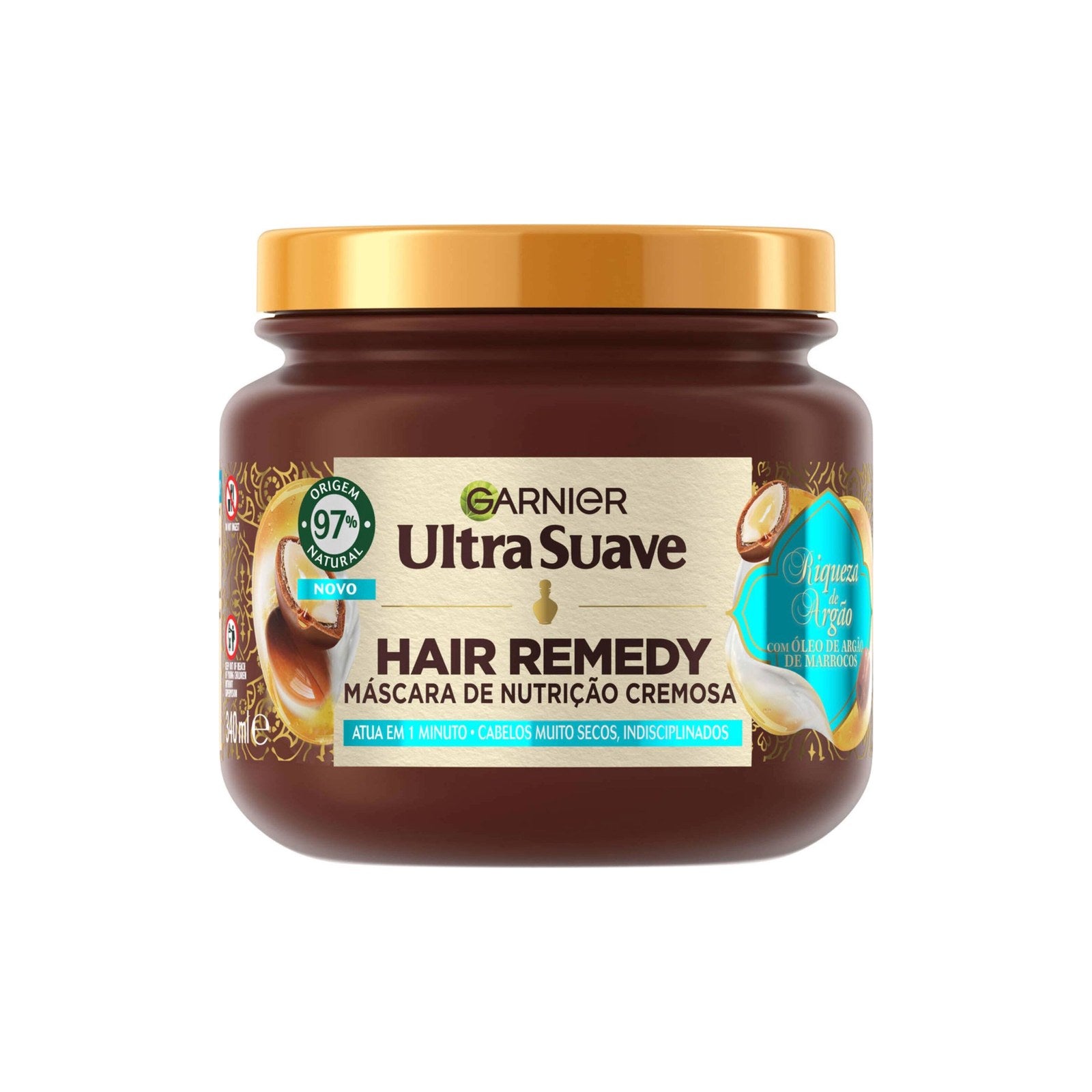 Garnier Ultra Suave Máscara Riqueza de Argão 340 ml