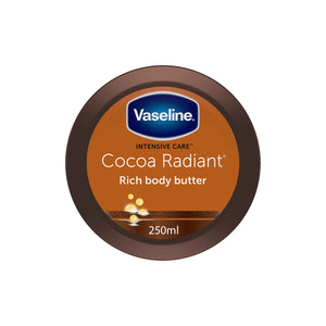 Creme Corporal Vaseline Cocoa Radiant Manteiga de Cacau 247 g 250 ml
