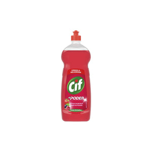 Detergente Manual de Loiça Cif +Poder Frutos Vermelhos 1,021 kg 1 L