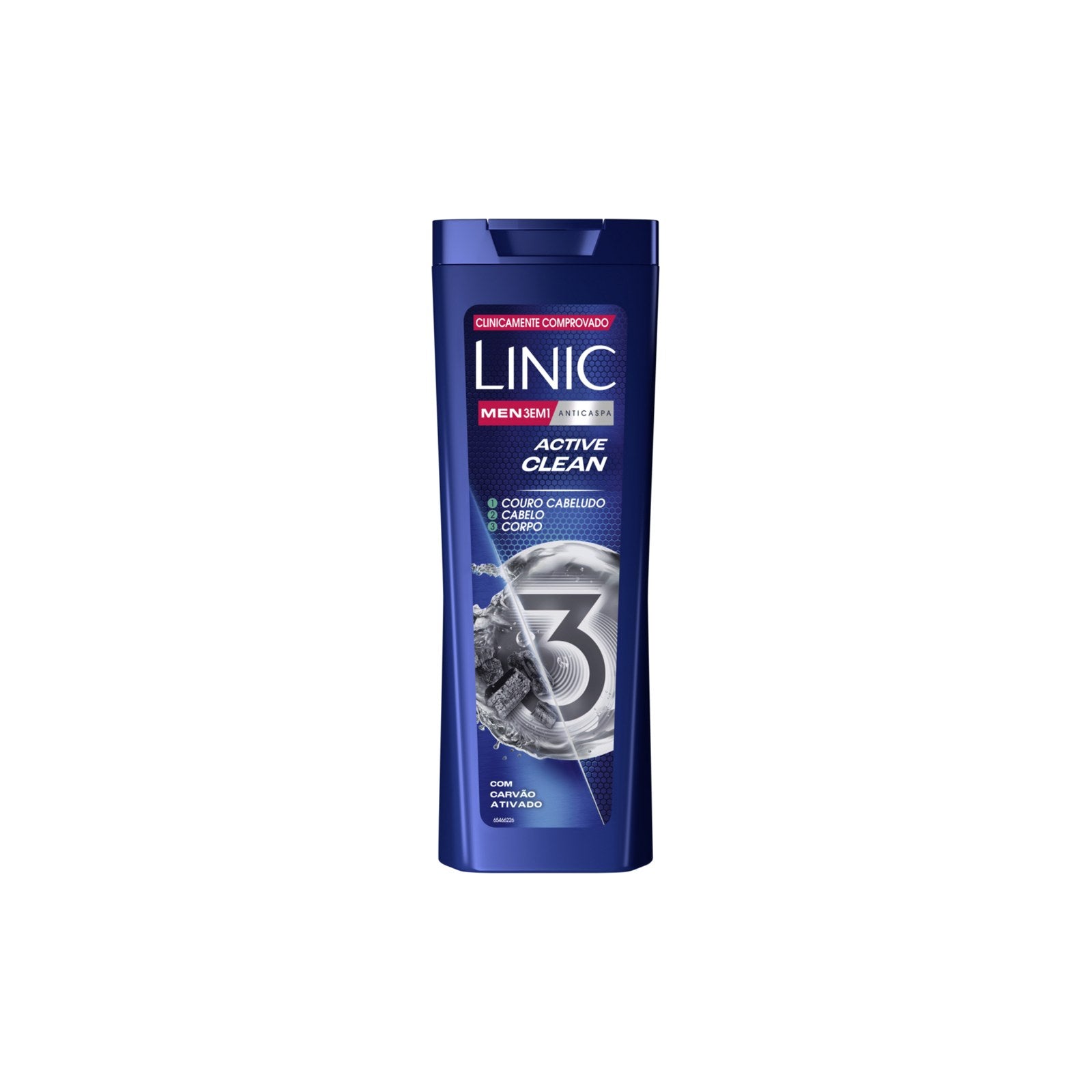 Champô 3 em 1 Anticaspa Linic Active Clean 369 g 360 ml