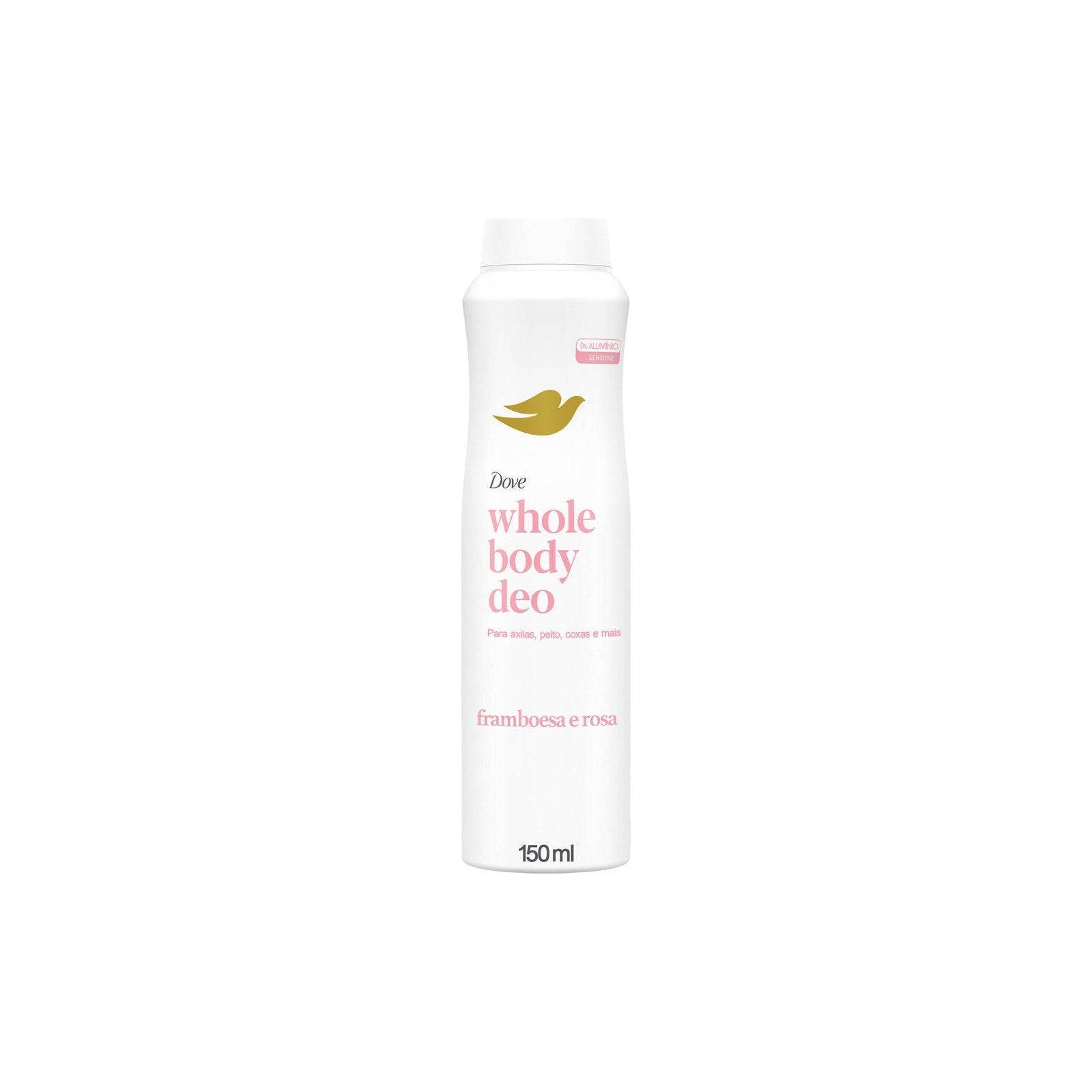 Desodorizante Spray para Todo o Corpo Dove Raspberry Rose 90 g 150 ml
