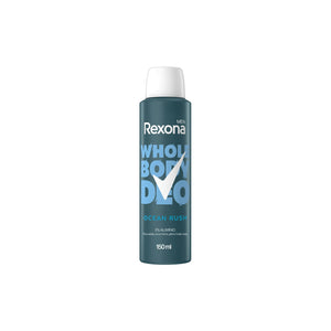 Desodorizante Spray Rexona Men Ocean Rush Todo o Corpo 91 g 150 ml