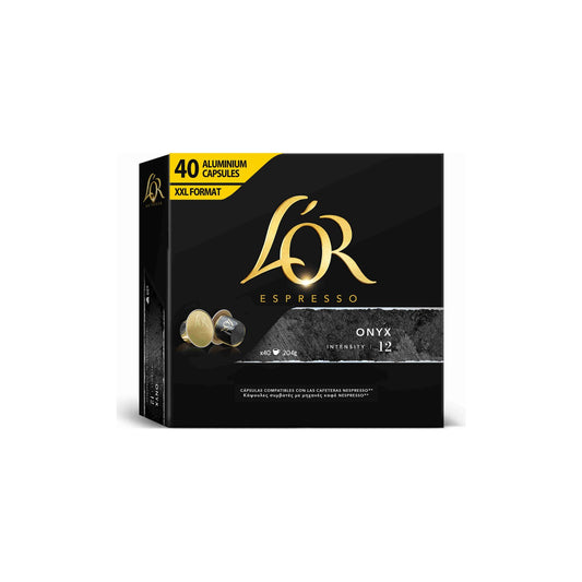 L'Or Onyx Intensidade 12 Cápsulas de Café 12 L