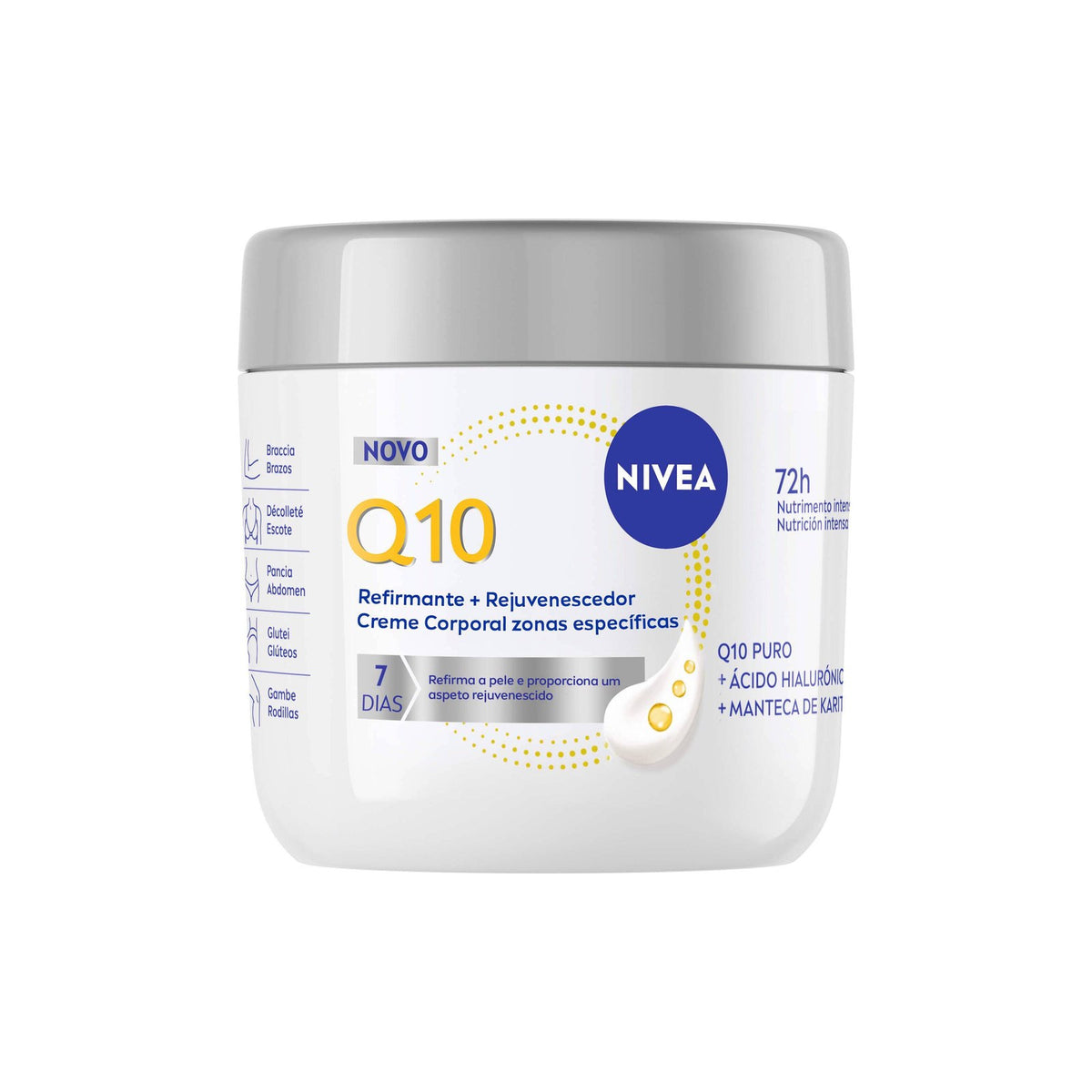 Nivea Q10 Refirmante + Remodelador Creme de Corpo 400 ml