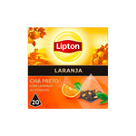Chá Preto e Laranja Lipton Pyramid 34 g 20 un