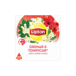 Infusão Lipton Drenar e Tonificar 20 Saquetas 20 un