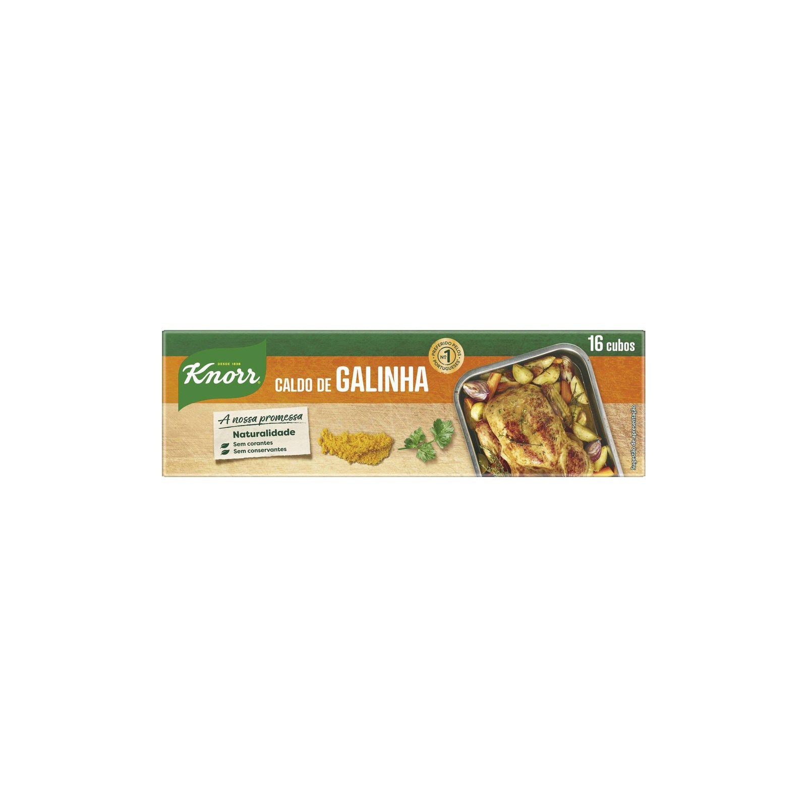 Caldo de Galinha em Cubos Knorr 160 g 16 un