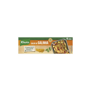 Caldo de Galinha em Cubos Knorr 160 g 16 un
