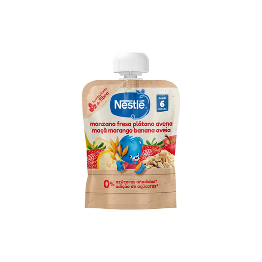 Nestlé Maçã, Morango, Banana e Aveia +6M 90 g