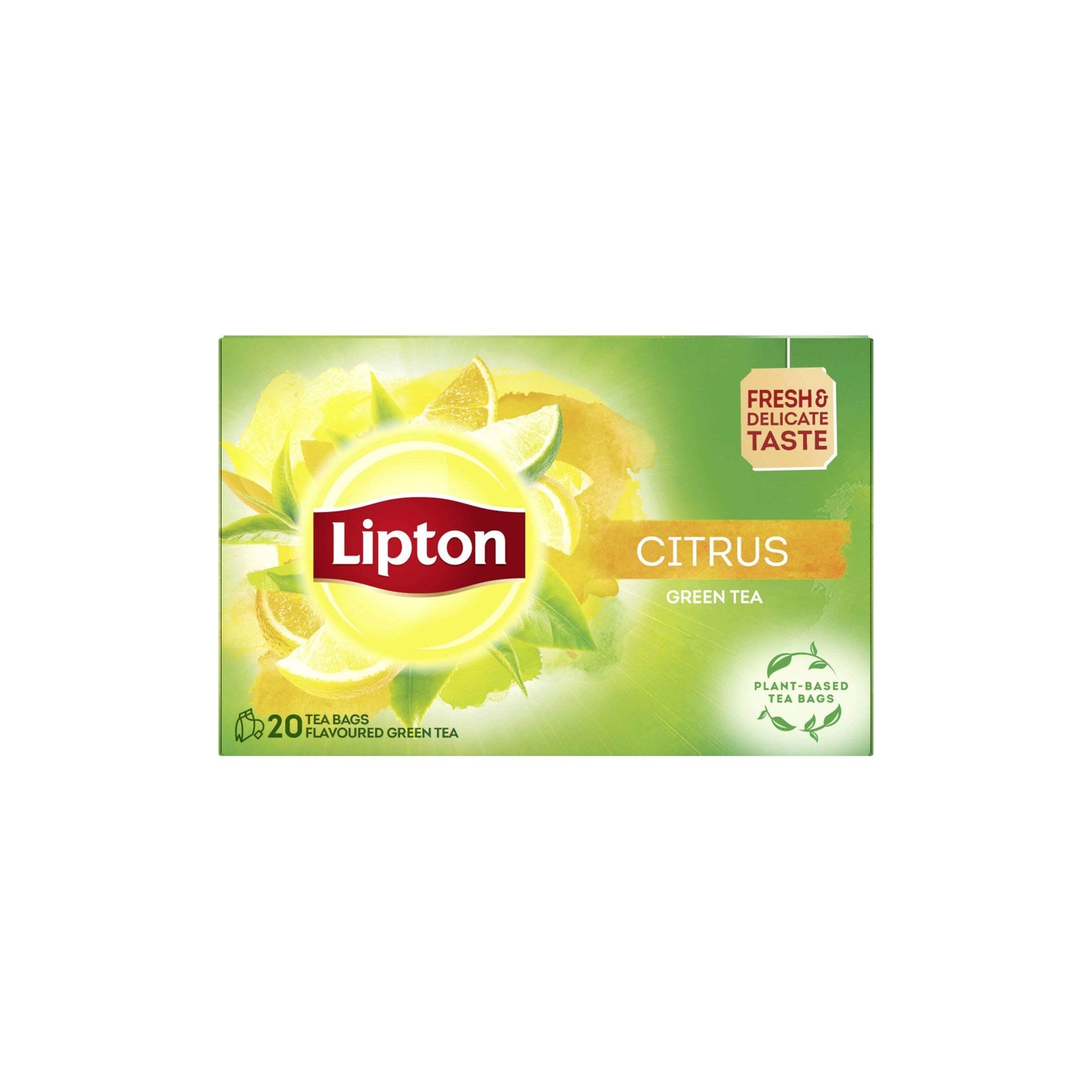 Chá Verde Citrus Lipton 26 g 20 un