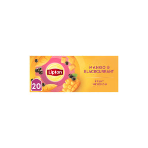 Infusão Lipton Manga e Groselha Preta 34 g 20 un
