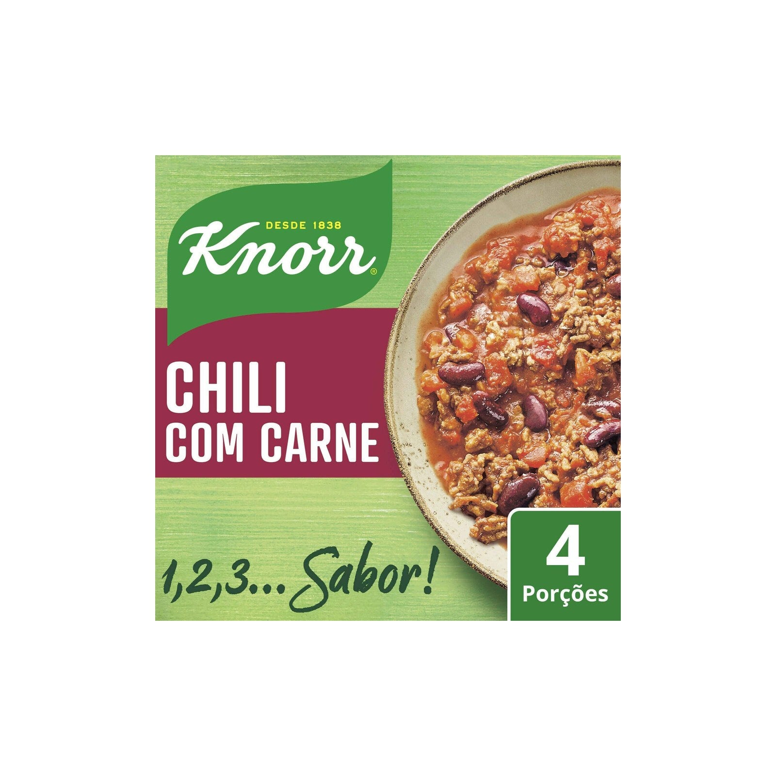 Preparado para Chili com Carne Knorr 33 g 4 un