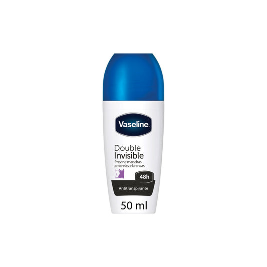 Desodorizante Roll-On Double Invisible Vaseline 50 ml
