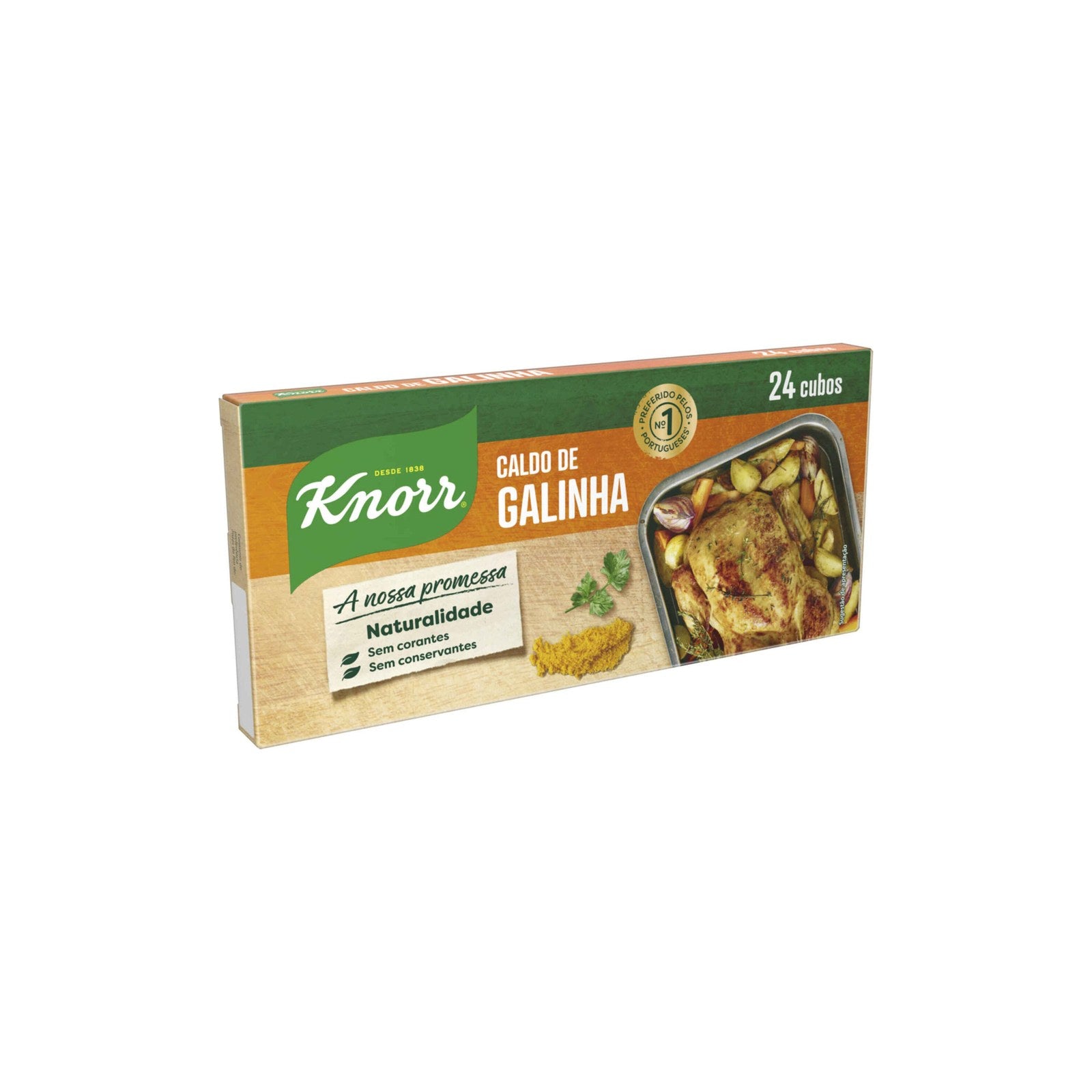 Caldo de Galinha em Cubos Knorr 0,24 kg 24 un
