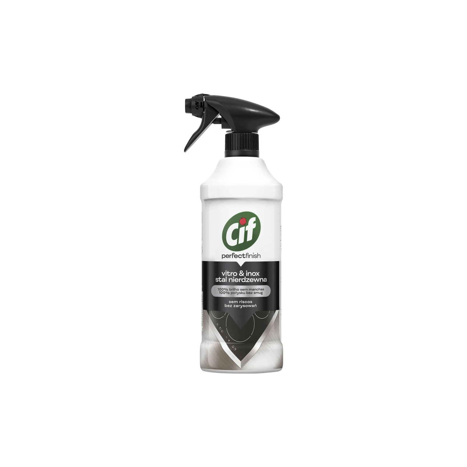 Spray de Limpeza Vitrocerâmica e Inox Cif Perfect Finish 477 g 435 ml