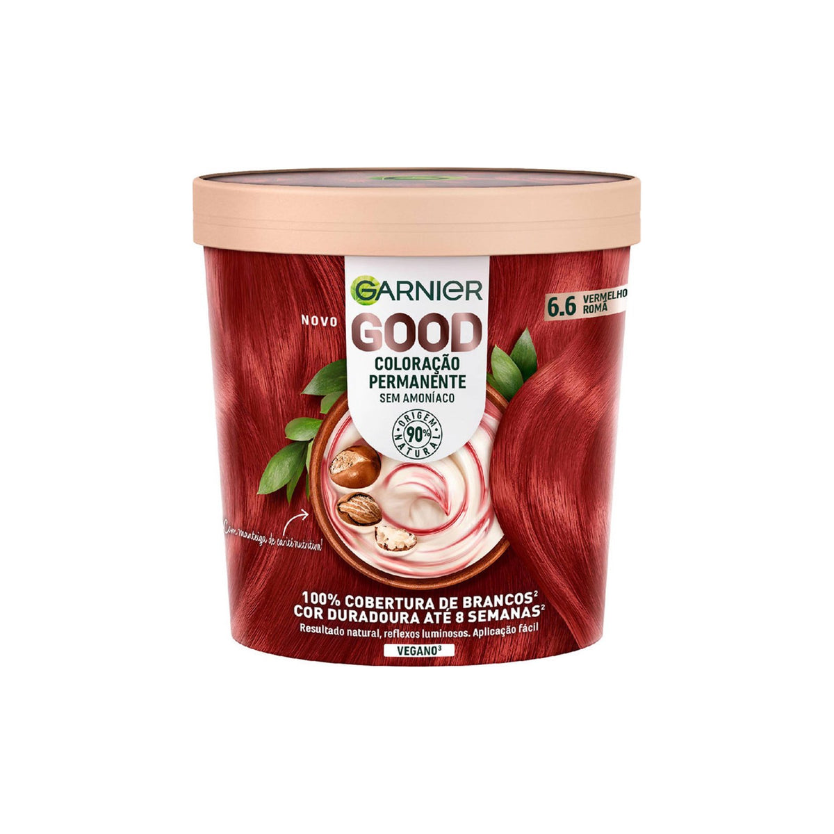 Garnier Good Coloração Permanente Vermelho Romã 6.6 1 un