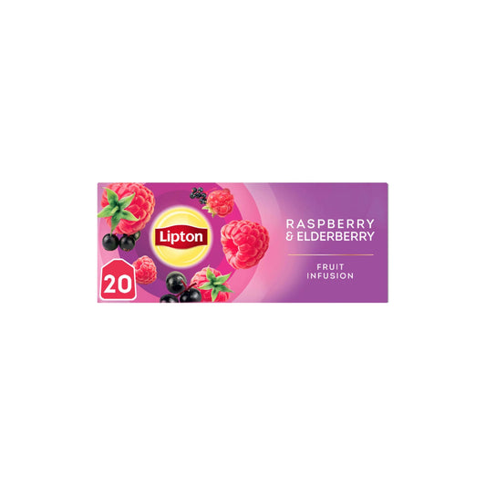 Infusão de Framboesa e Sabugueiro Lipton 32 g 20 un