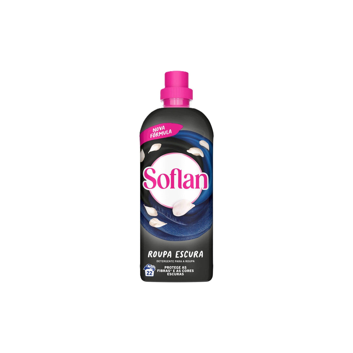 Soflan Detergente Líquido Roupa Escura 900 ml