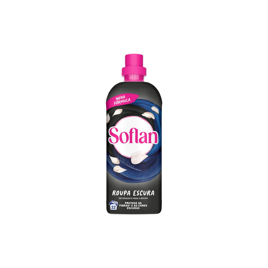 Soflan Detergente Líquido Roupa Escura 900 ml