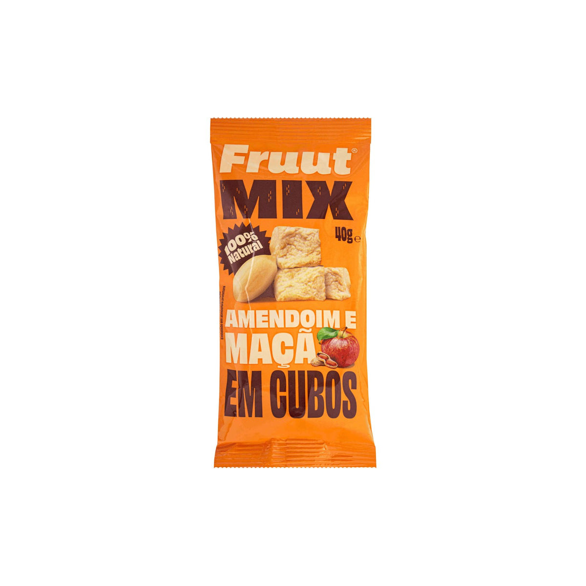 Fruut Maçã Desidratada e Amendoim 40 g