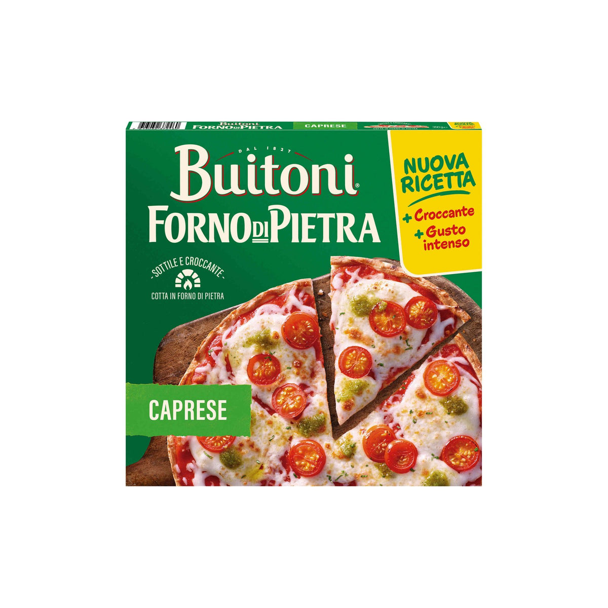 Buitoni Forno Di Pietra Caprese Mozzarella e Pesto 350 g