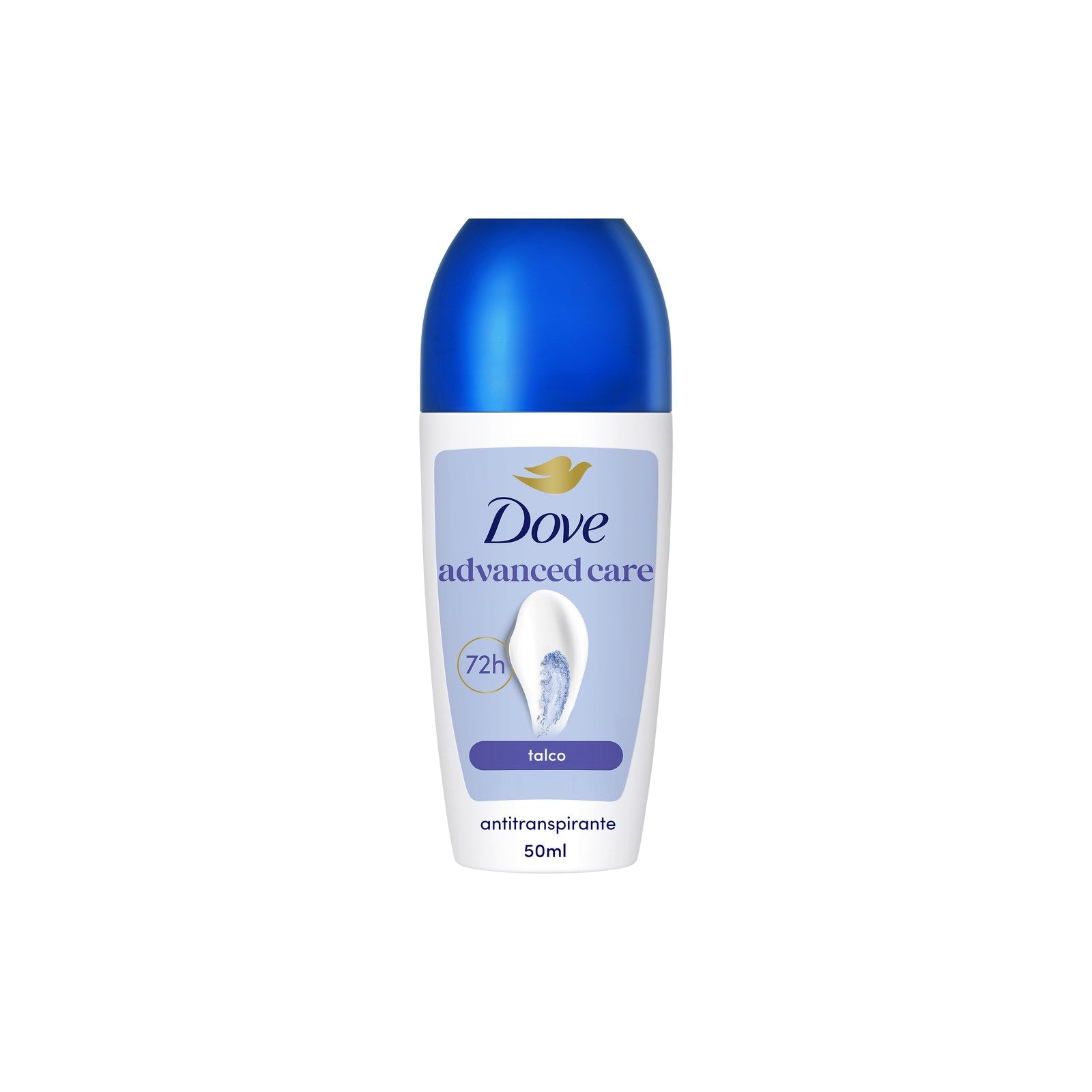 Desodorizante Roll-On Dove Advanced Talc Soft 54 g 50 ml