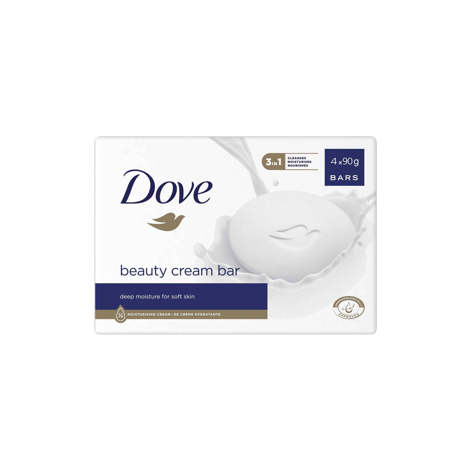 Sabonete Sólido Original Dove 360 g 4x90 g