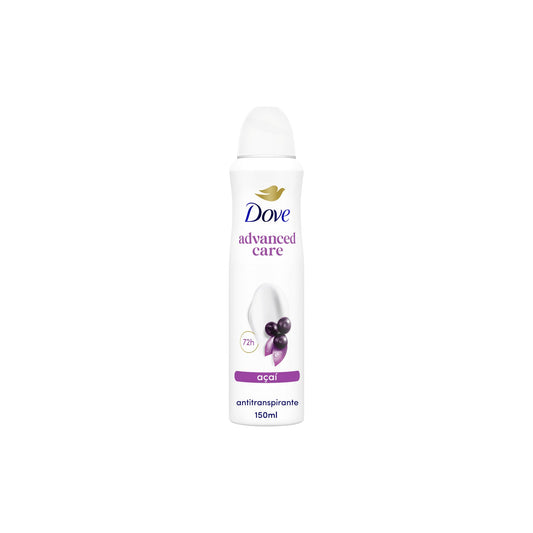 Desodorizante Spray Dove Advanced Care Açaí & Waterlily 90 g 150 ml