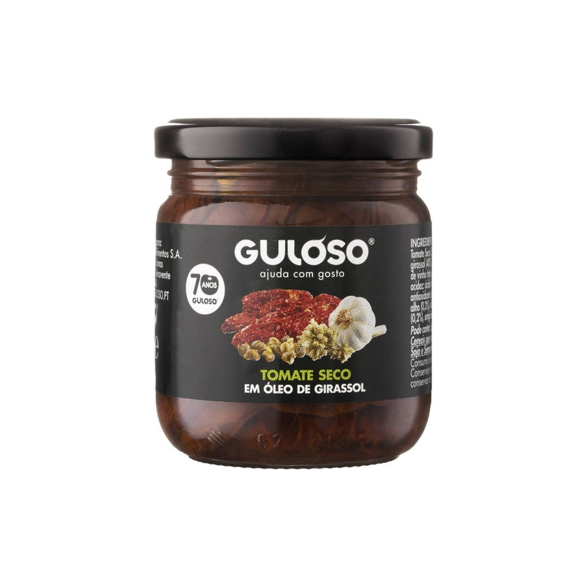 Guloso Tomate Seco em Óleo de Girassol 185 g