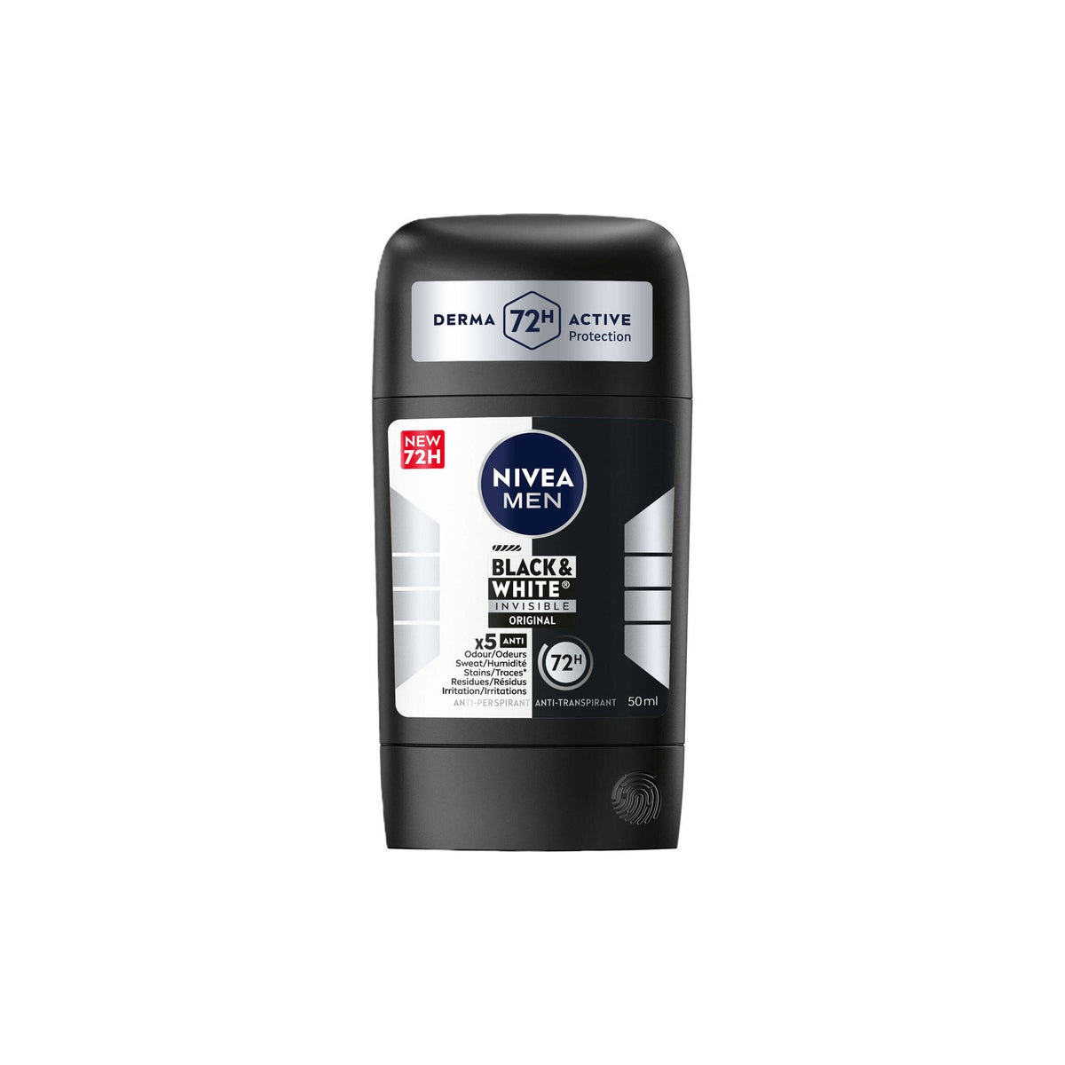 Nivea Men Black & White Original Stick 72H 50 ml