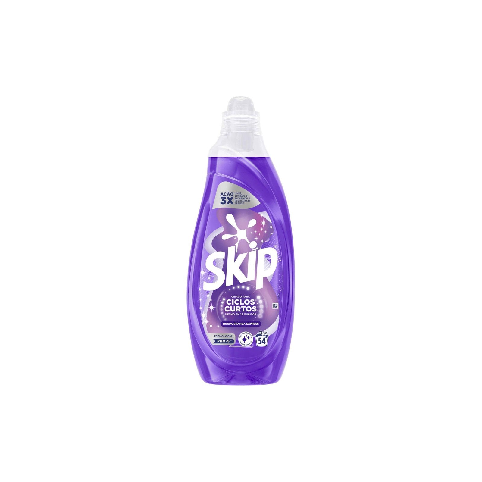 Detergente Líquido Skip Ciclos Curtos Roupa Branca 2,225 kg