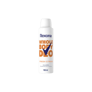 Desodorizante Spray Corporal Rexona Fresh Citrus 91 g 150 ml