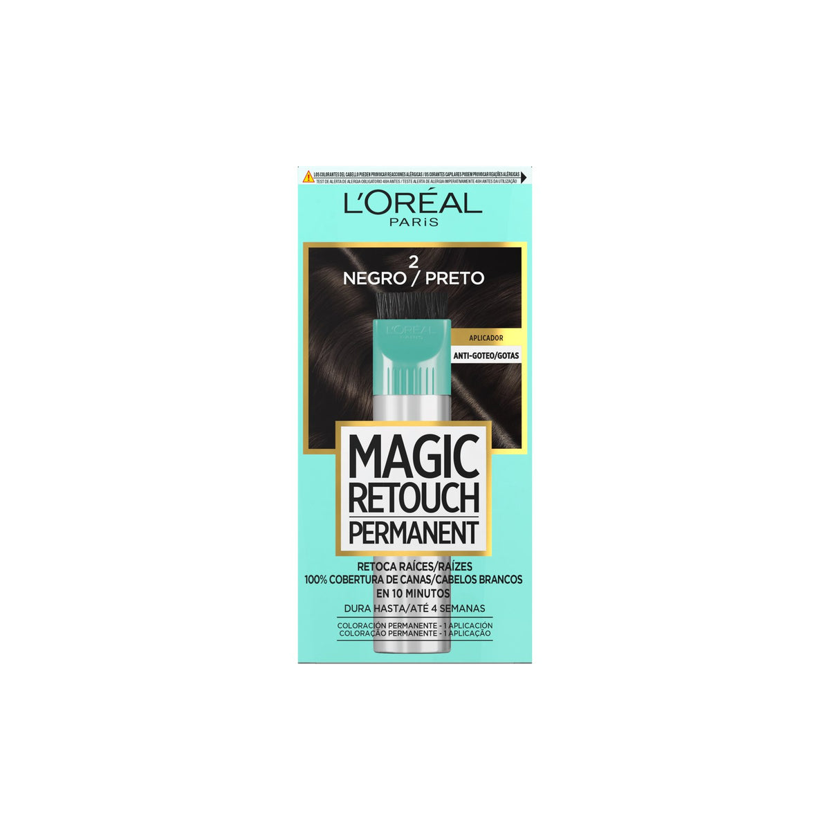 L'Oréal Paris Magic Retouch Permanente Preto 2 1 un