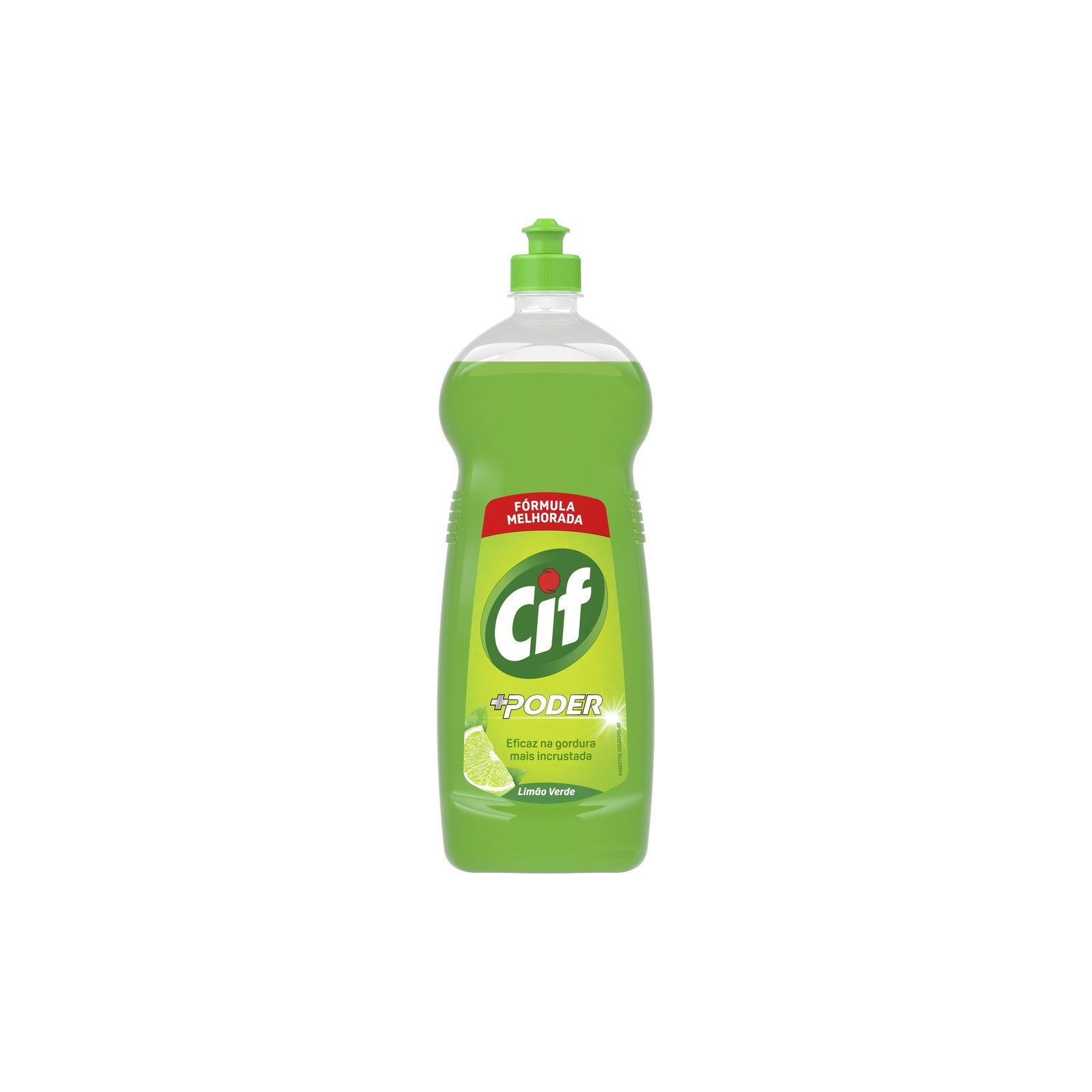 Detergente Manual de Loiça Cif +Poder Limão Verde 1,021 kg 1 L