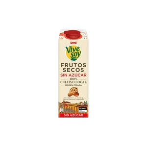 Vive Soy Vivesoy Bebida Frutos Secos Sem Açúcar 1 L