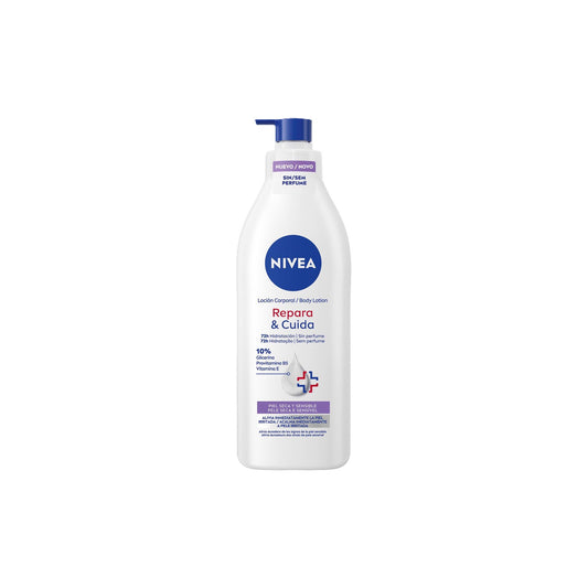 Nivea Body Lotion Repara & Cuida Sem Perfume 400 ml