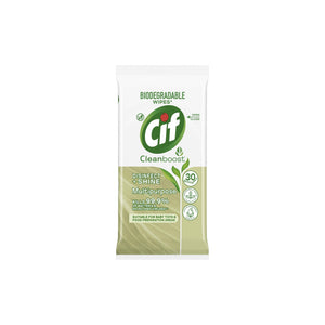Toalhitas de Limpeza Desinfetantes Cif 175 g 30 un