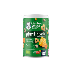 Gerber Organic Plant-Hearts Milho, Feijão e Cenoura 35 g