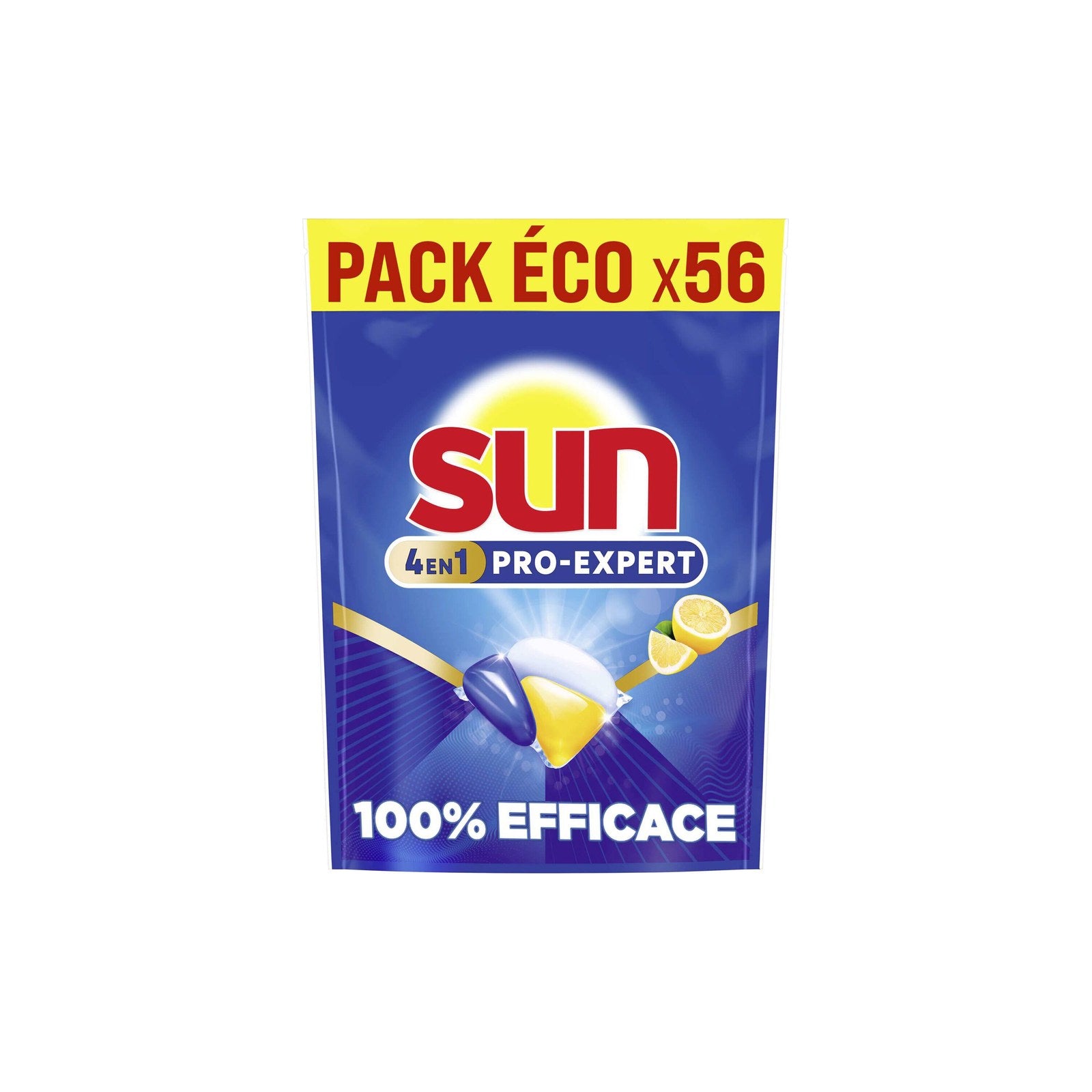 Pastilhas para Máquina de Loiça Sun Pro-Expert Limão 0,84 kg