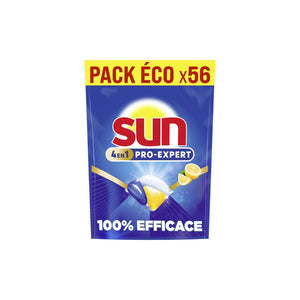 Pastilhas para Máquina de Loiça Sun Pro-Expert Limão 0,84 kg