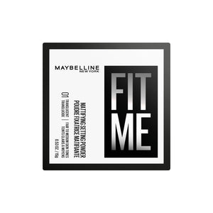 Maybelline New York Fit Me Pó Fixador Matificante 01 Translúcido 15 g