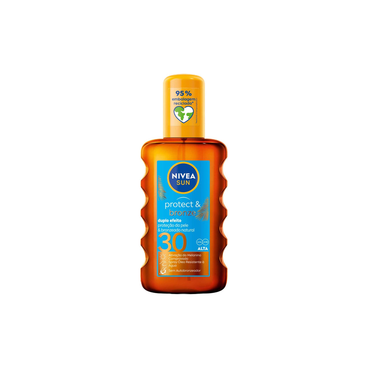 Nivea Sun Protect & Bronze Spray Óleo FPS 30 200 ml