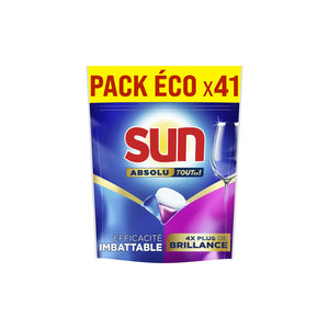Detergente para Máquina de Loiça Sun Absolute Extra Brilho 615 g