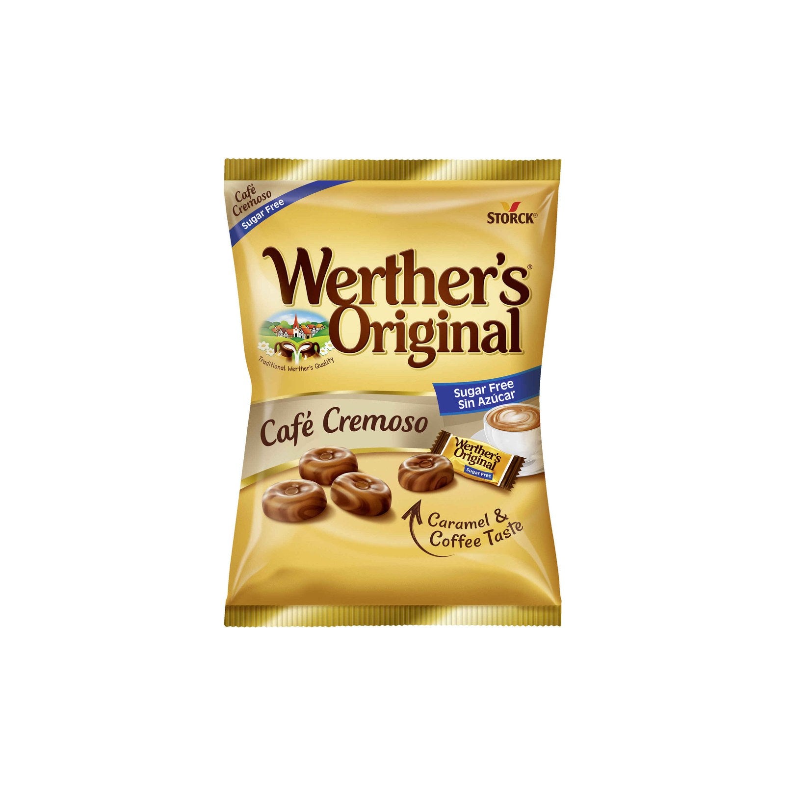 Werther'S Original Café Creme Sem Açúcar 90 g