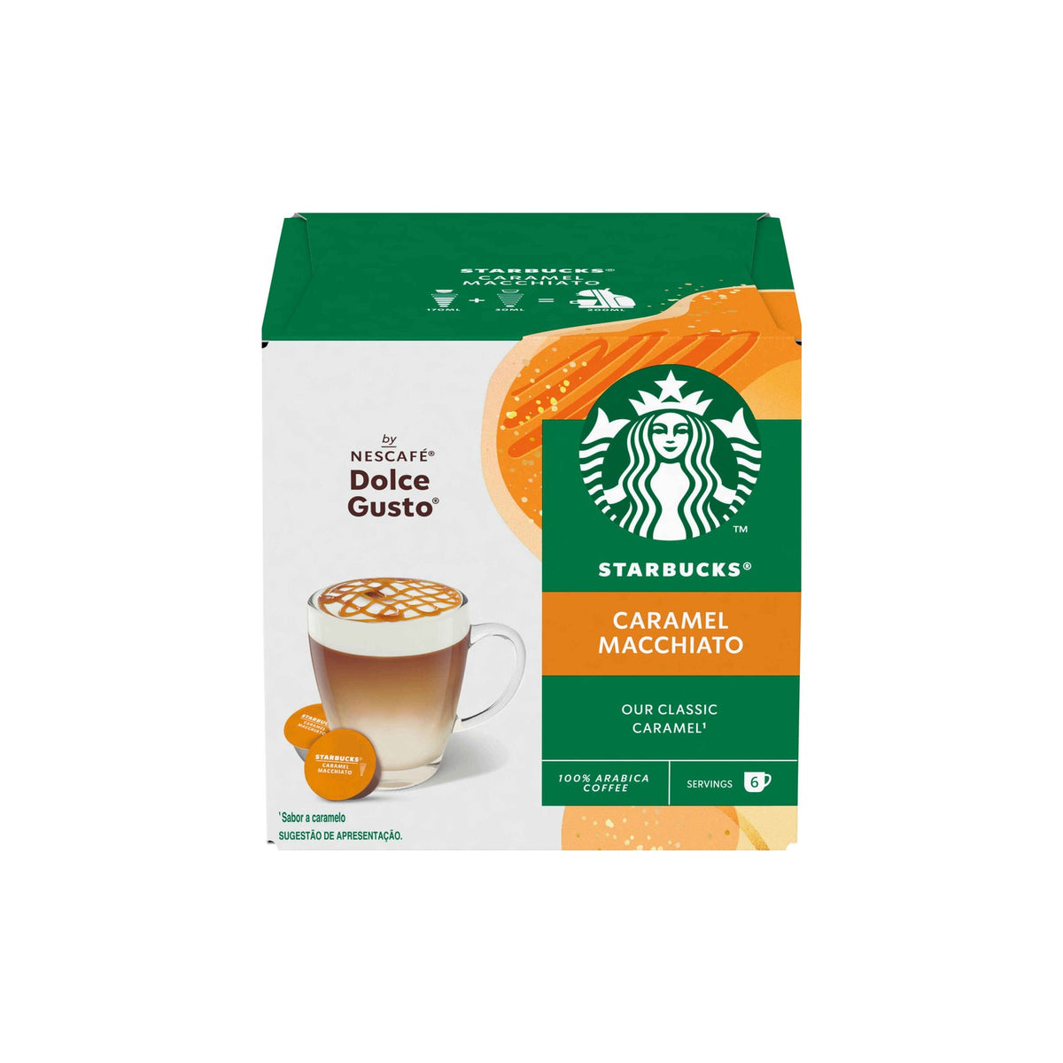 Starbucks Caramel Macchiato Cápsulas 12 un