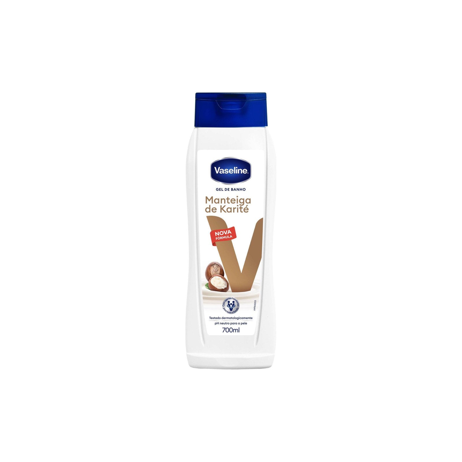 Gel de Banho Vaseline Manteiga de Karité 0,727 kg 700 ml