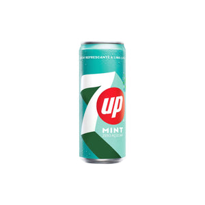 Refrigerante de Lima Limão e Menta Zero 7Up 330 ml 33 cl