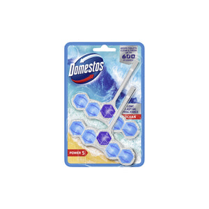 Bloco Sanitário Domestos Power 5 Oceano 100 g 2 un