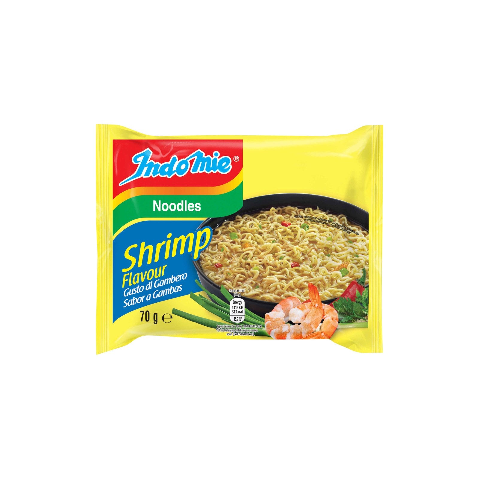 Indómie Noodles de Camarão 70 g